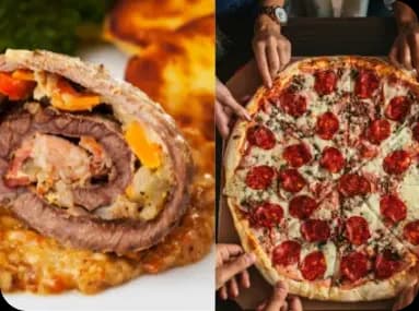 Almoco e jantar